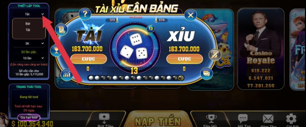 Bật Tool tài xỉu go88 Bật Tool tài xỉu go88