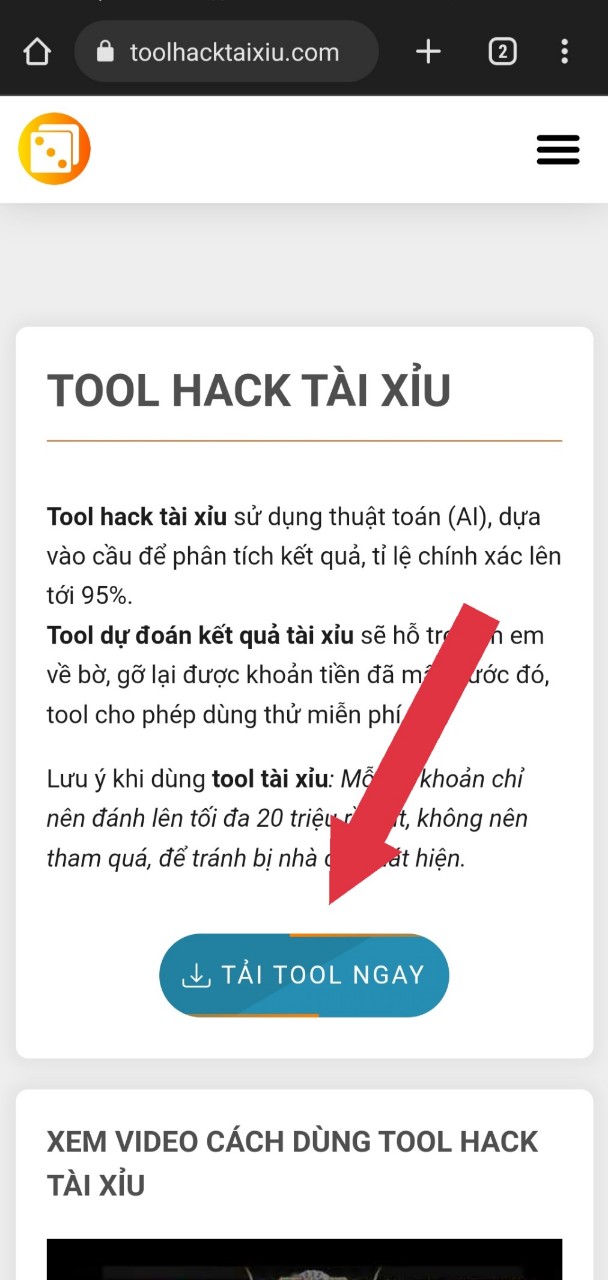 Tải Tool Hack Đoán Kết Quả Tài Xỉu Chính Xác Nhất dễ dàng