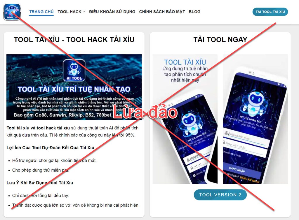 Tooltaixiu.pro lừa đảo Tooltaixiu.pro lừa đảo